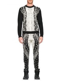 Calecon Motif Croco Devore Skinny Pants at Saks Fifth Avenue